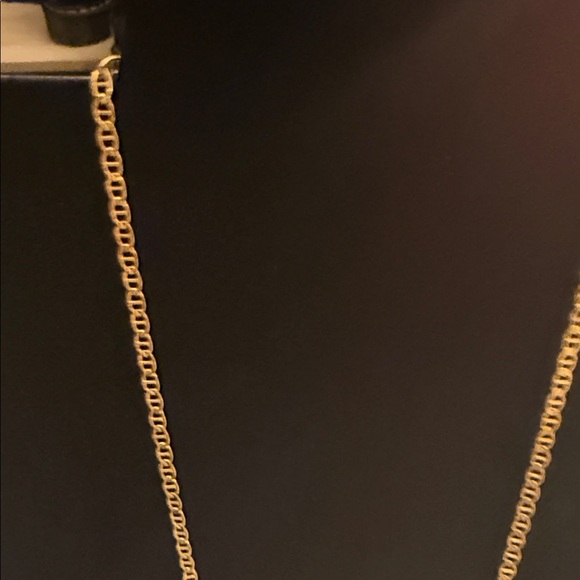 Set of 2 Elegant 10kt Gold 20in Chain Necklace samp and 6 in bracelet 10kt samp - Picture 3 of 7